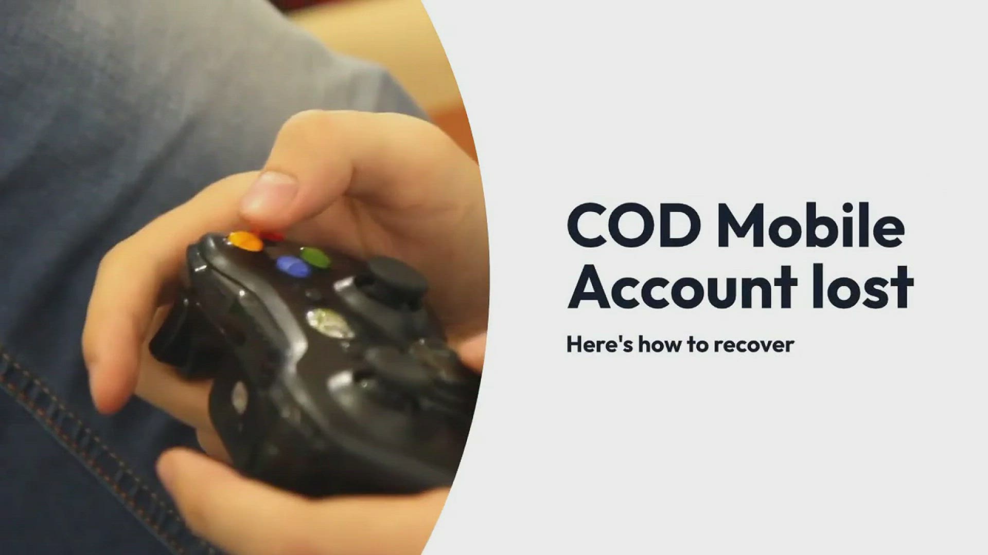 💾 How to recover Call of Duty Mobile account