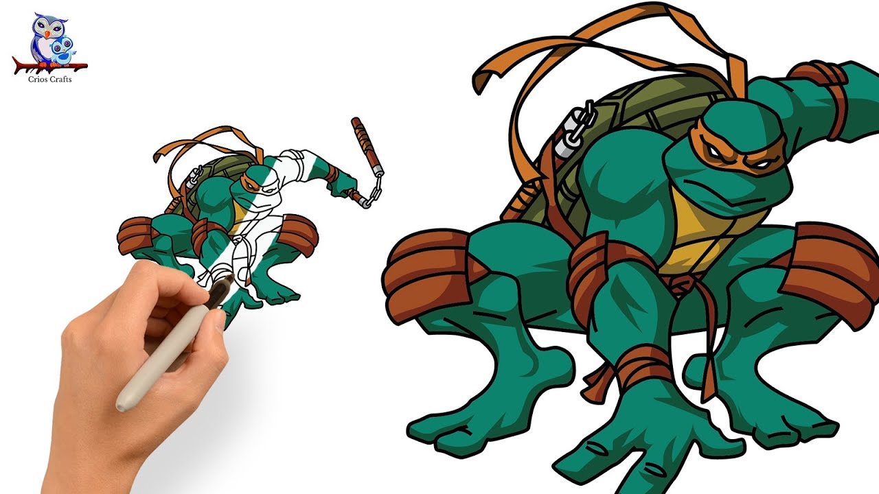 Learn How To Draw TMNT 2012 Style with Video Tutorials