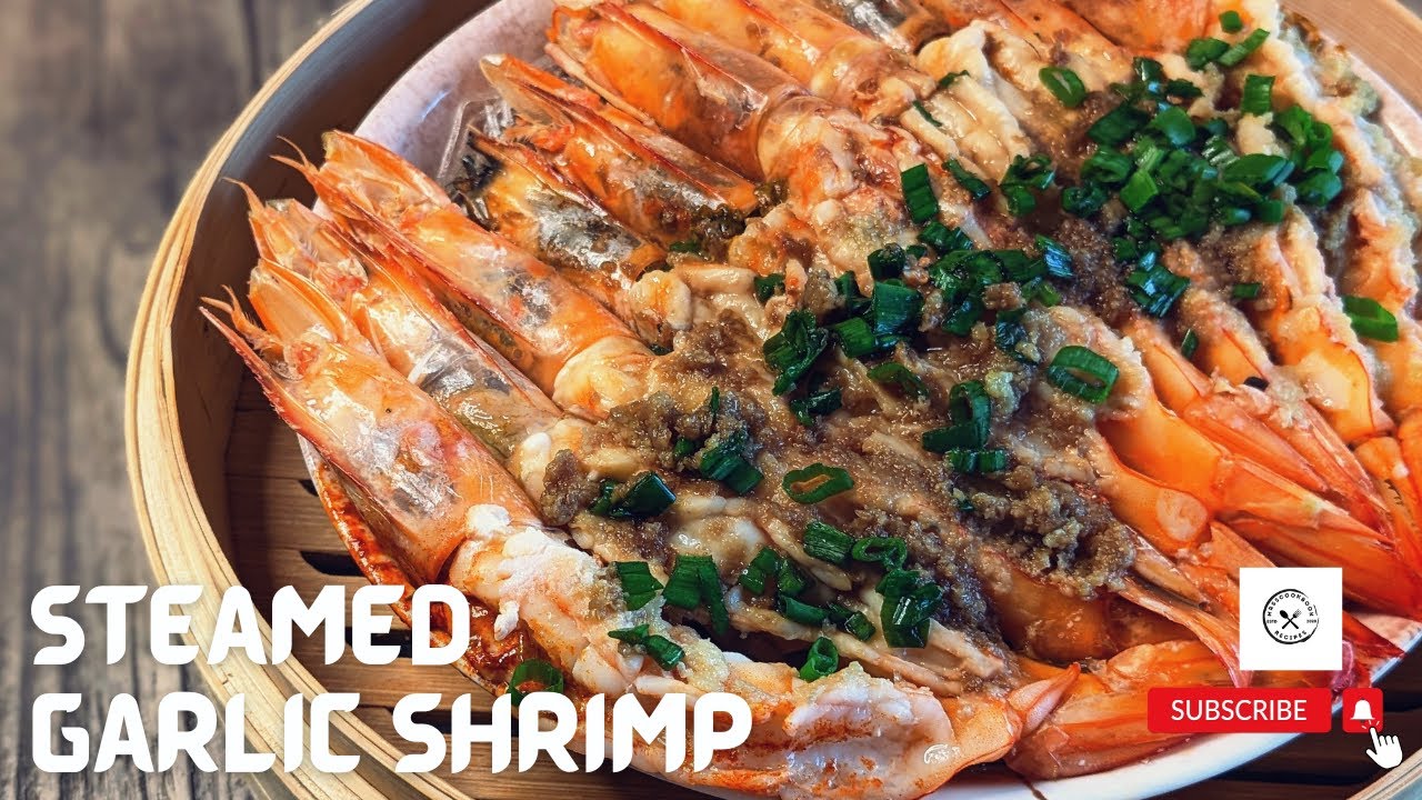 'Video thumbnail for Steamed Garlic Shrimp with Vermicelli Noodles - Super EASY @mrs5cookbook'