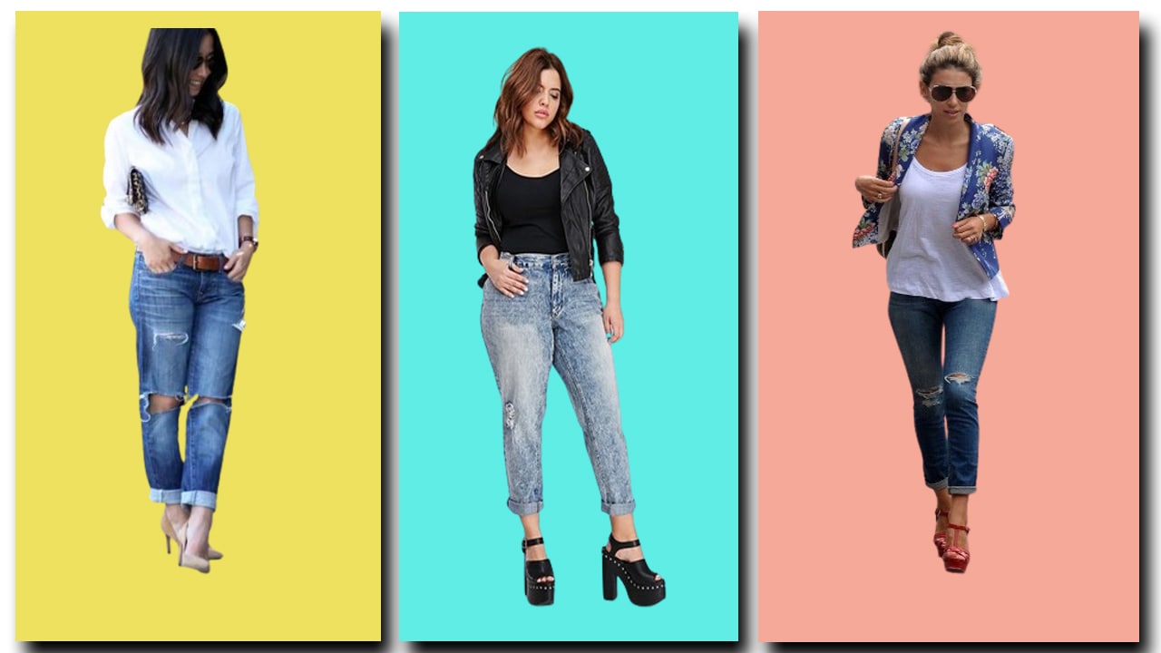 Video thumbnail for What Shoes To Wear With Boyfriend Jeans?