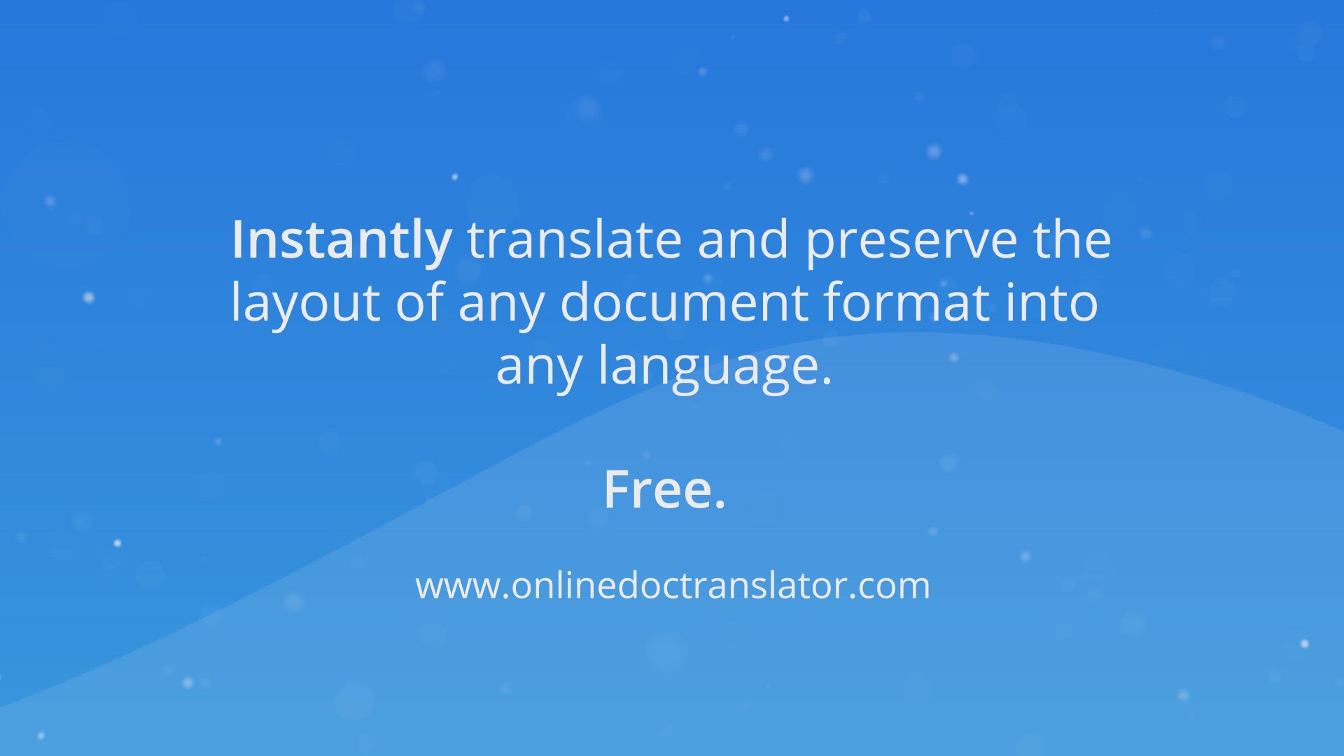 Free PDF Translator: Translate a PDF Online