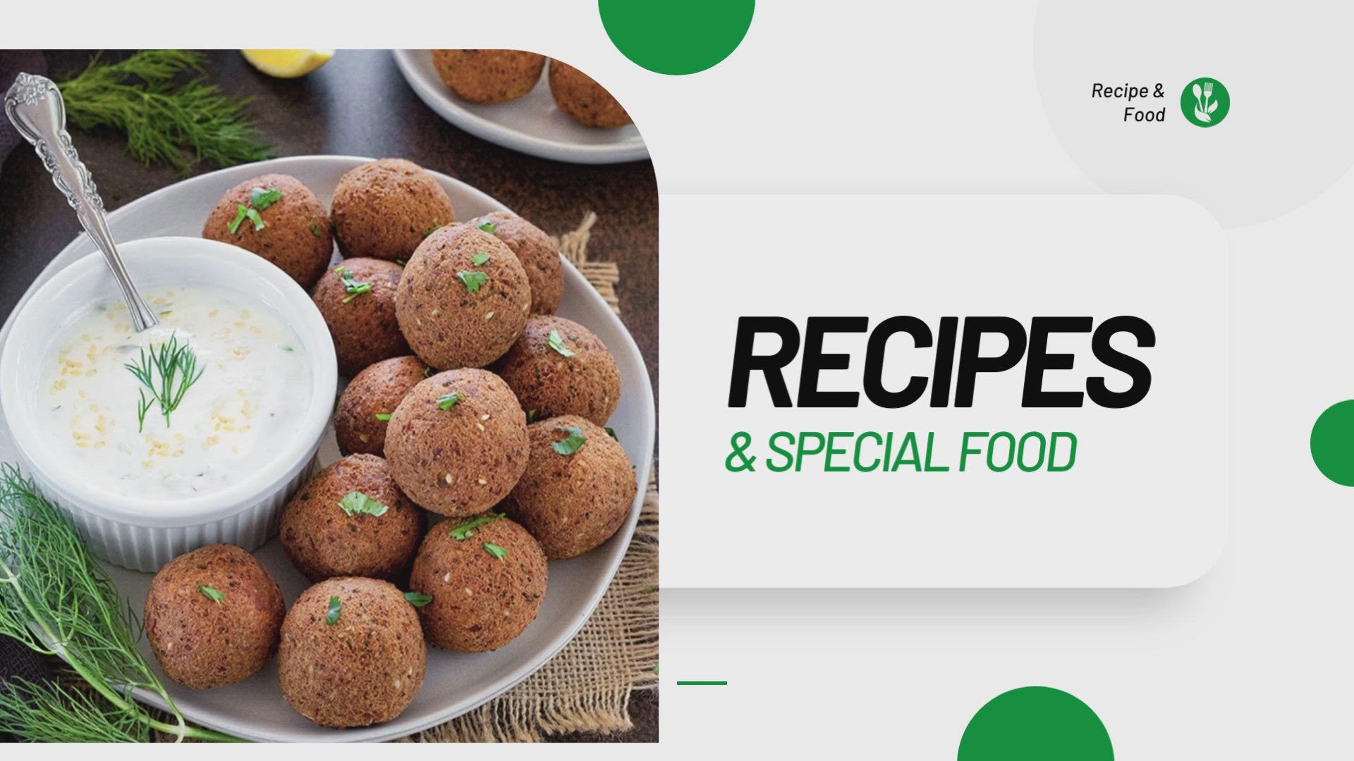 'Video thumbnail for Falafel Recipes'