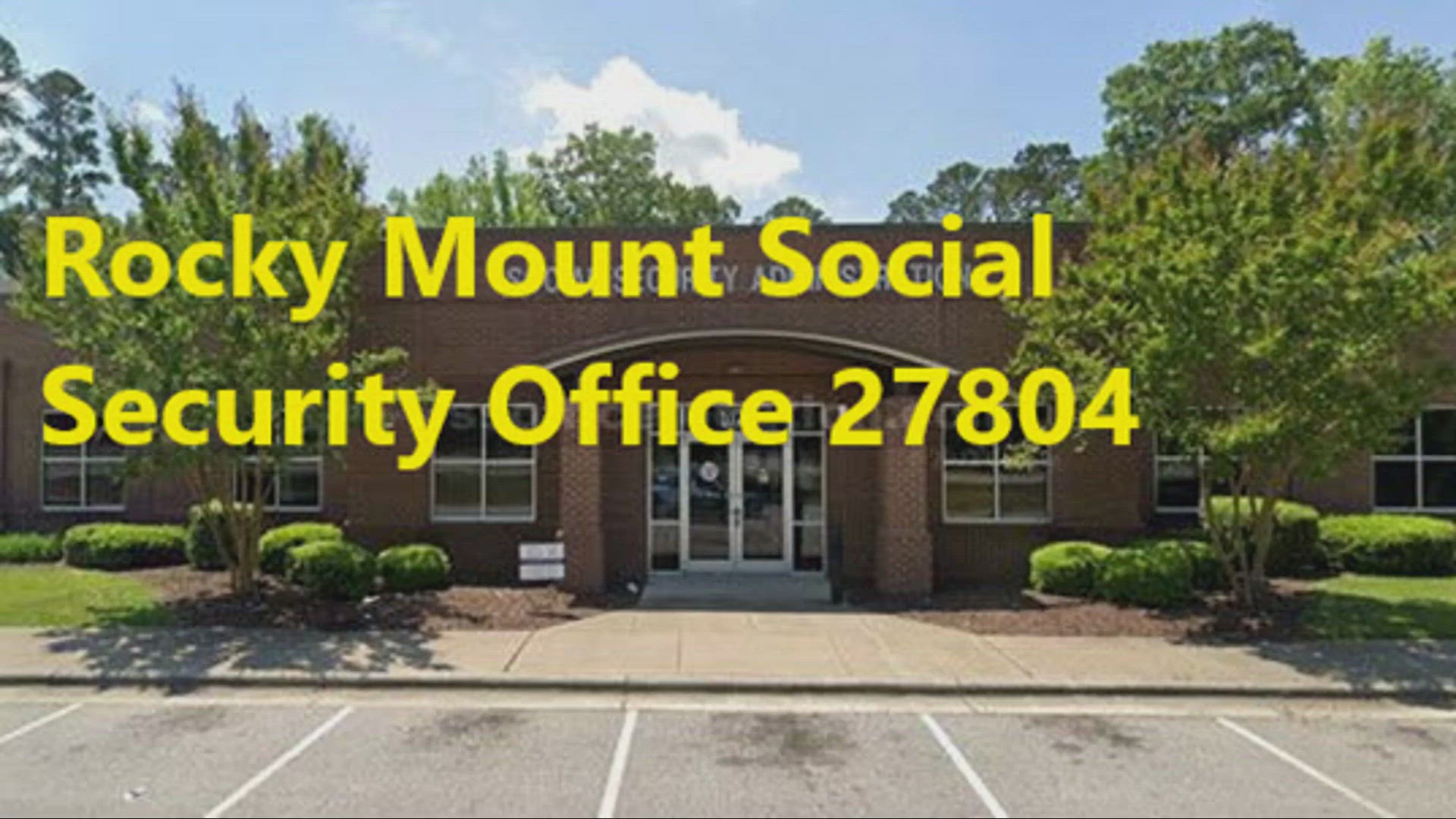 Rocky Mount, NC, 27804, Social Security Office 