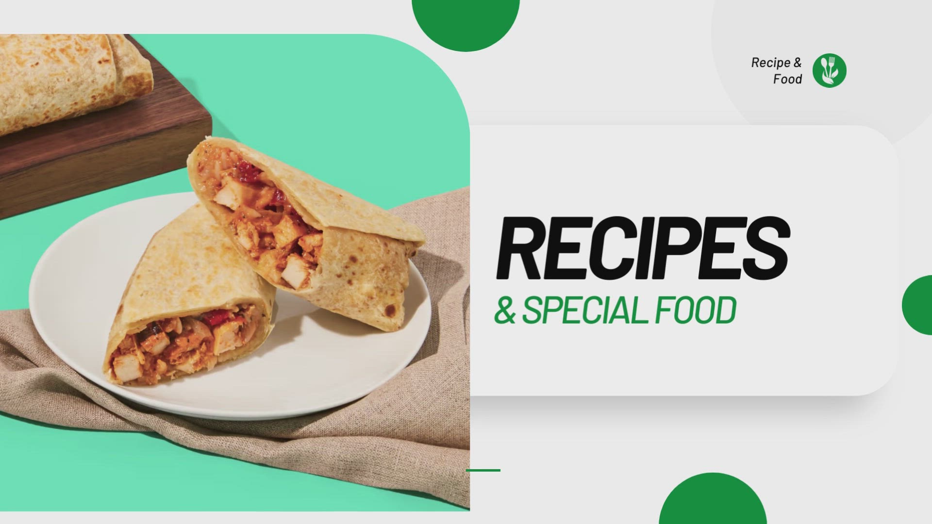 'Video thumbnail for Easy Fajita burrito Recipes'
