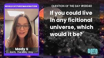 Video thumbnail for Mady sees herself as an LotR elf or an Amazonian from Wonder Woman. Nice choices!