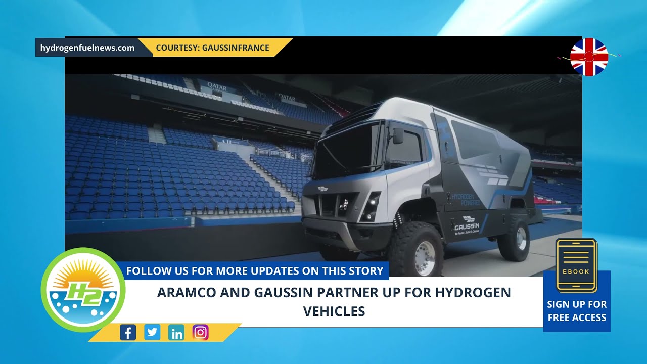 Video thumbnail for Aramco and Gaussin partner up for hydrogen vehicles