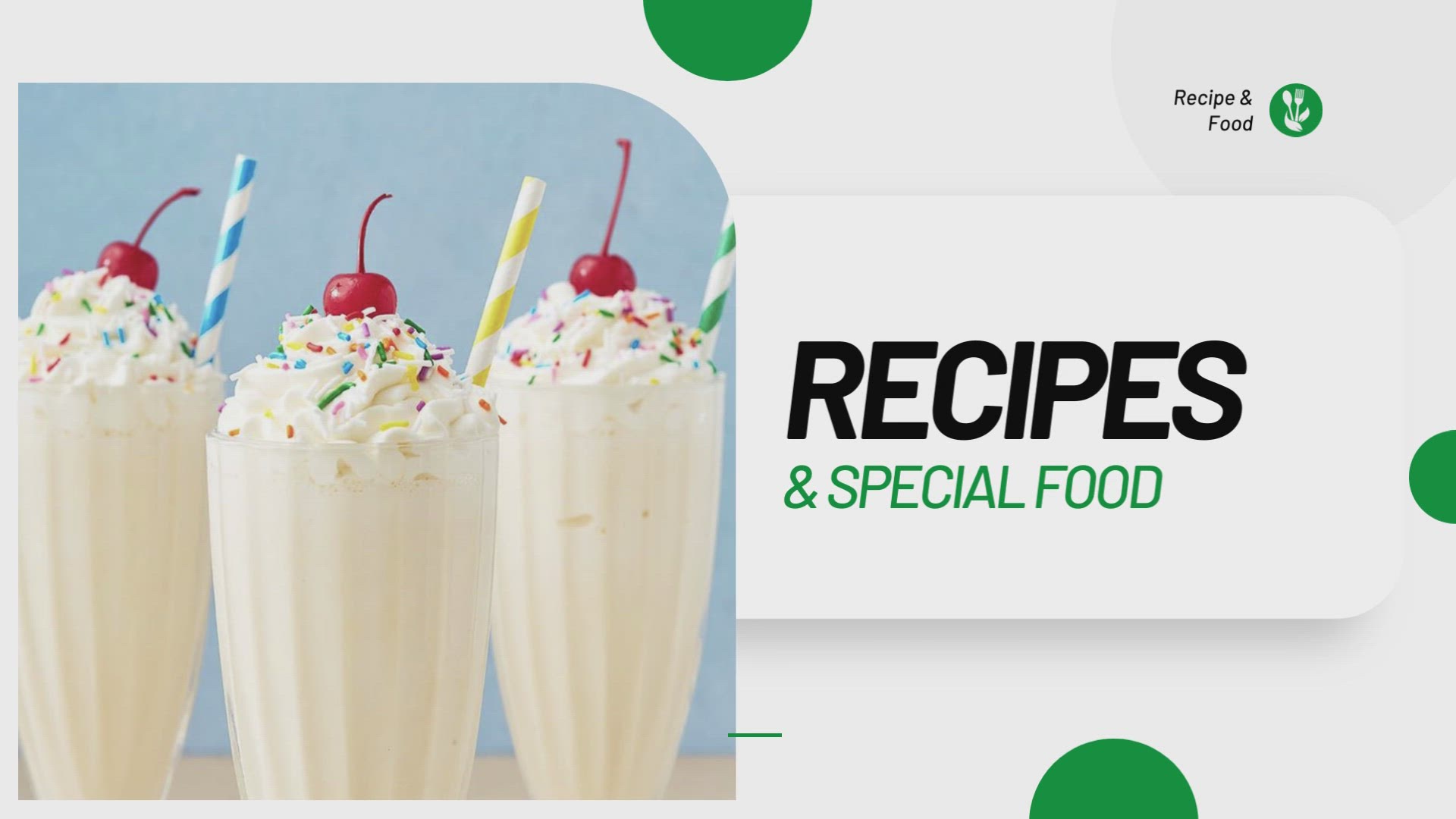 'Video thumbnail for Easy Milkshake Recipes'