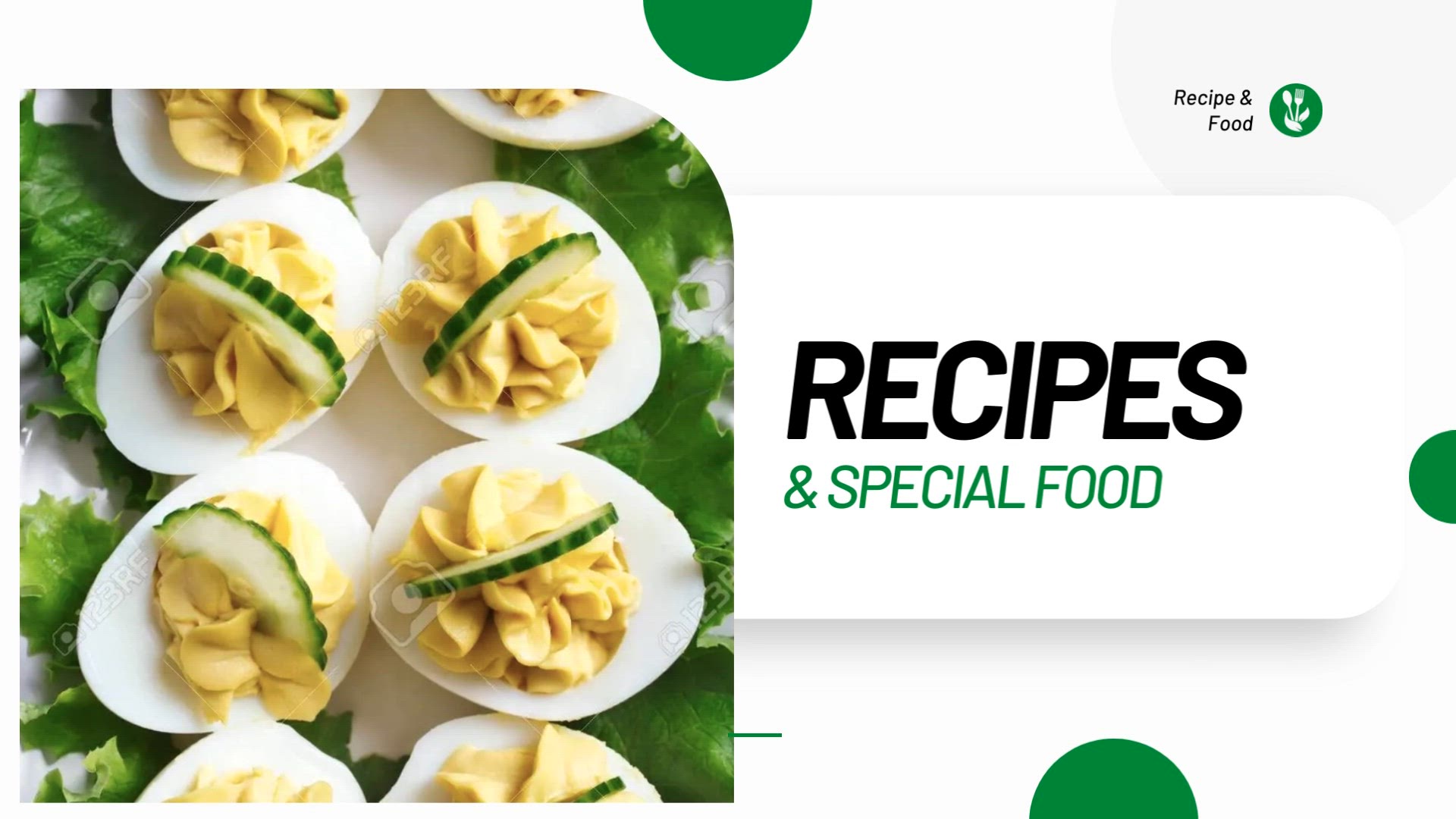 'Video thumbnail for Healthy Deviled eggs with cucumber slices Recipe'