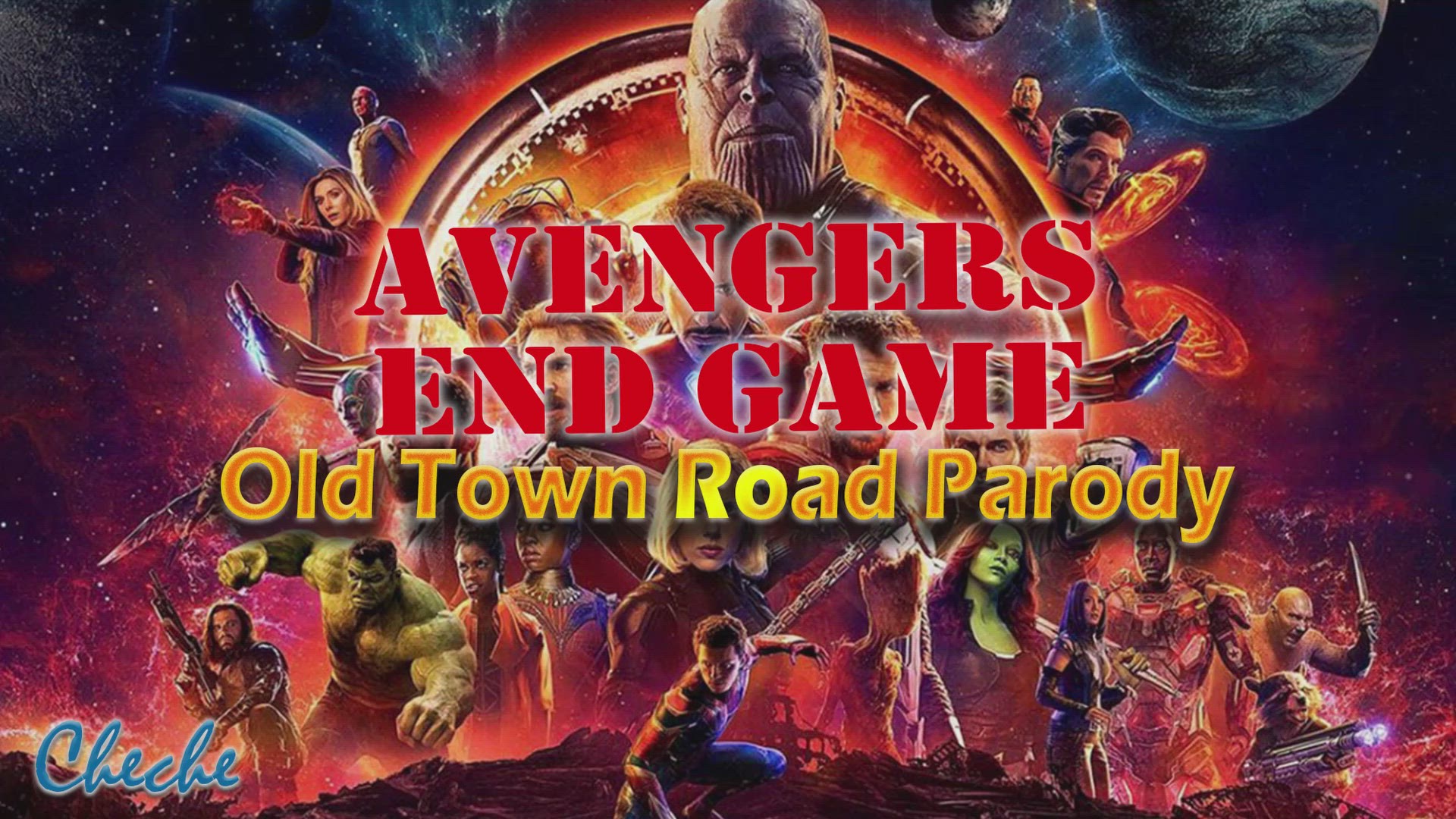 'Video thumbnail for Avengers Old Town Road parody'