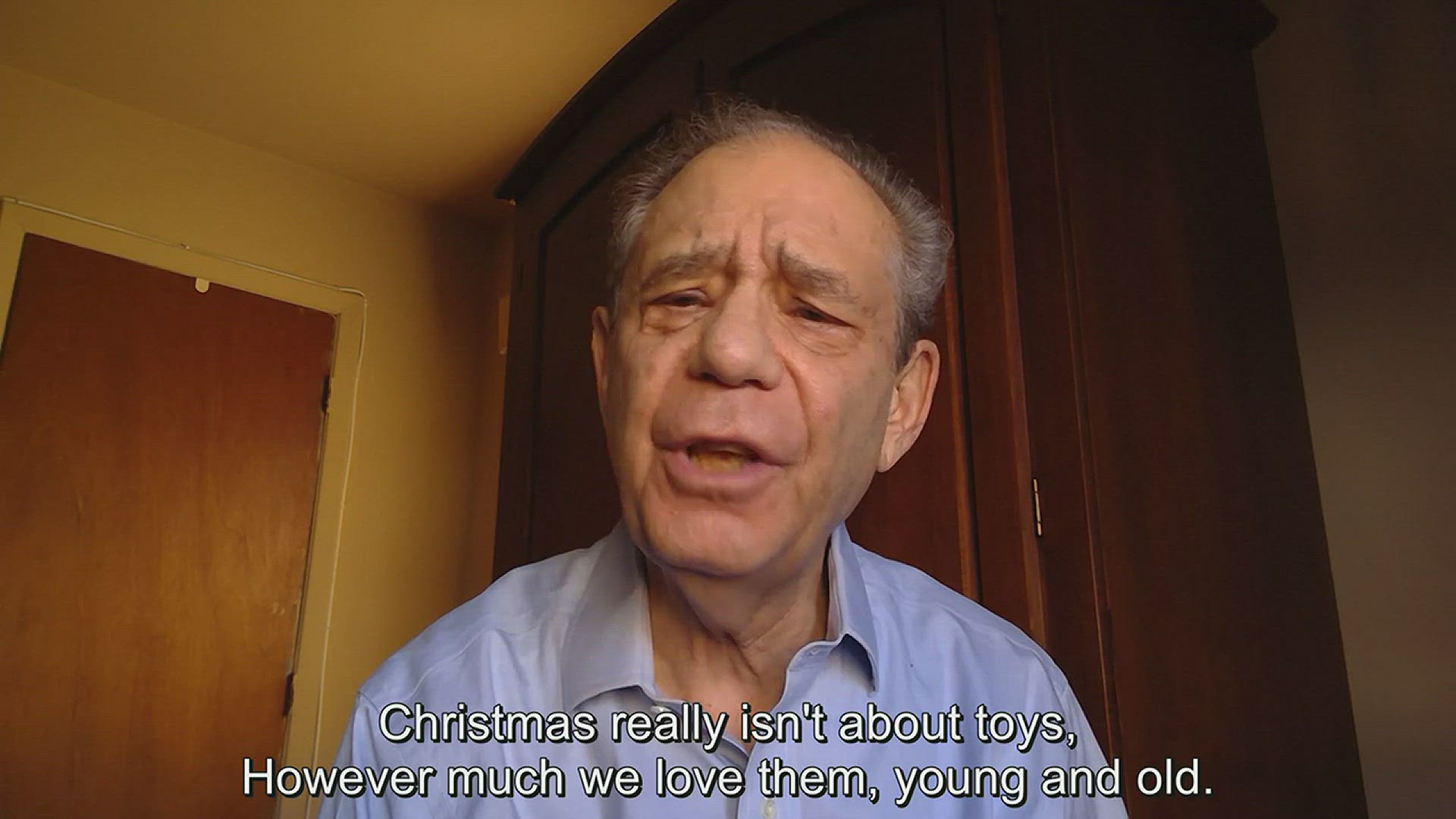 Video thumbnail for Christmas Really Isn't About Toys
