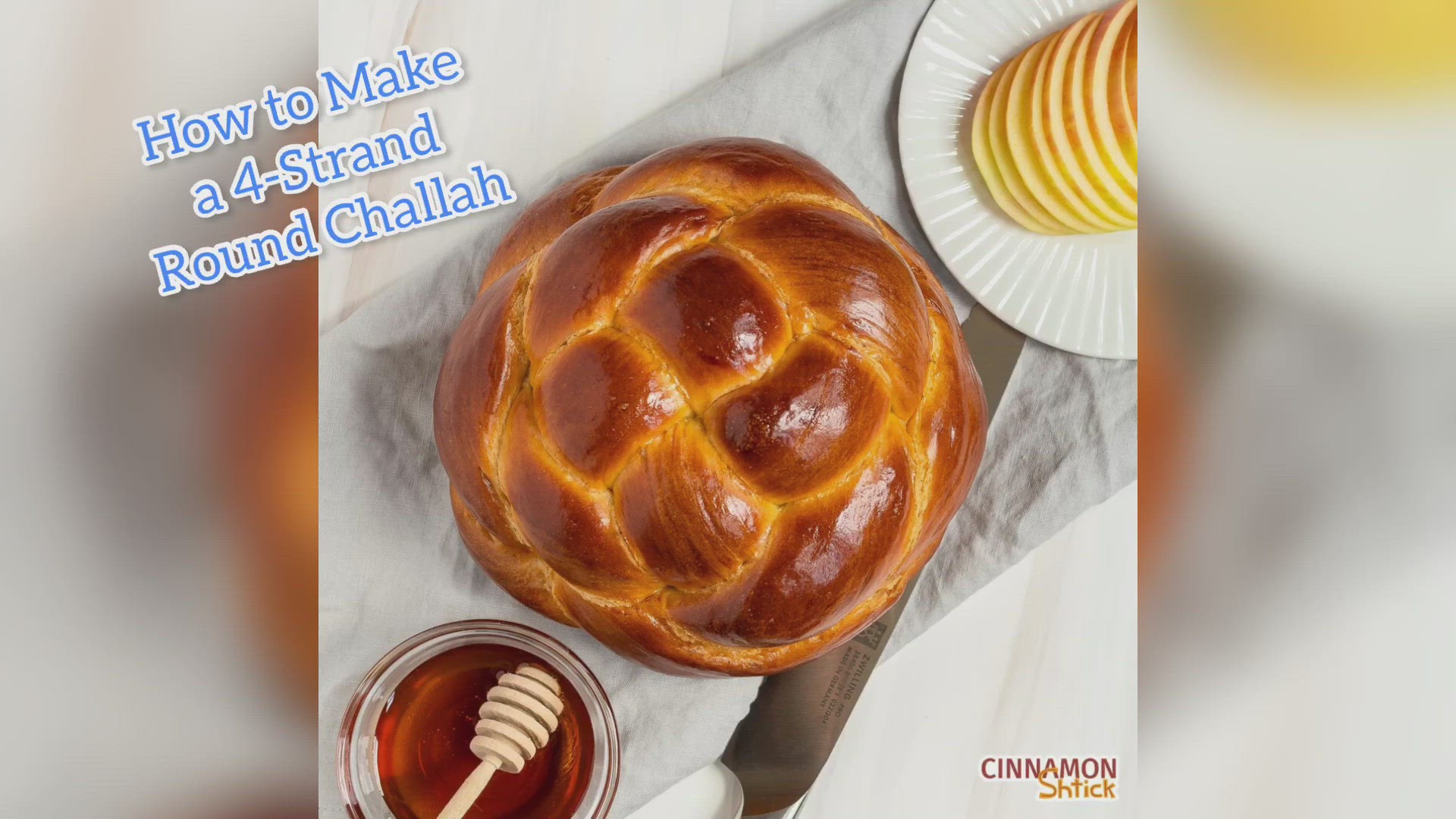 Braided Round Challah Recipe: How to Make It