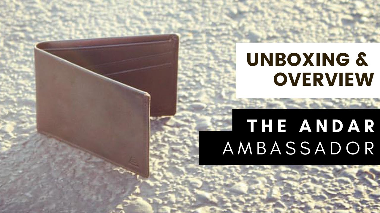 Video thumbnail for Andar Ambassador Wallet [Unboxing & Overview]