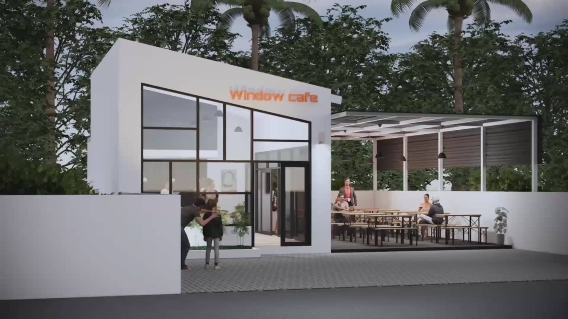 'Video thumbnail for Small Space Low Budget Small Cafe Interior Design'
