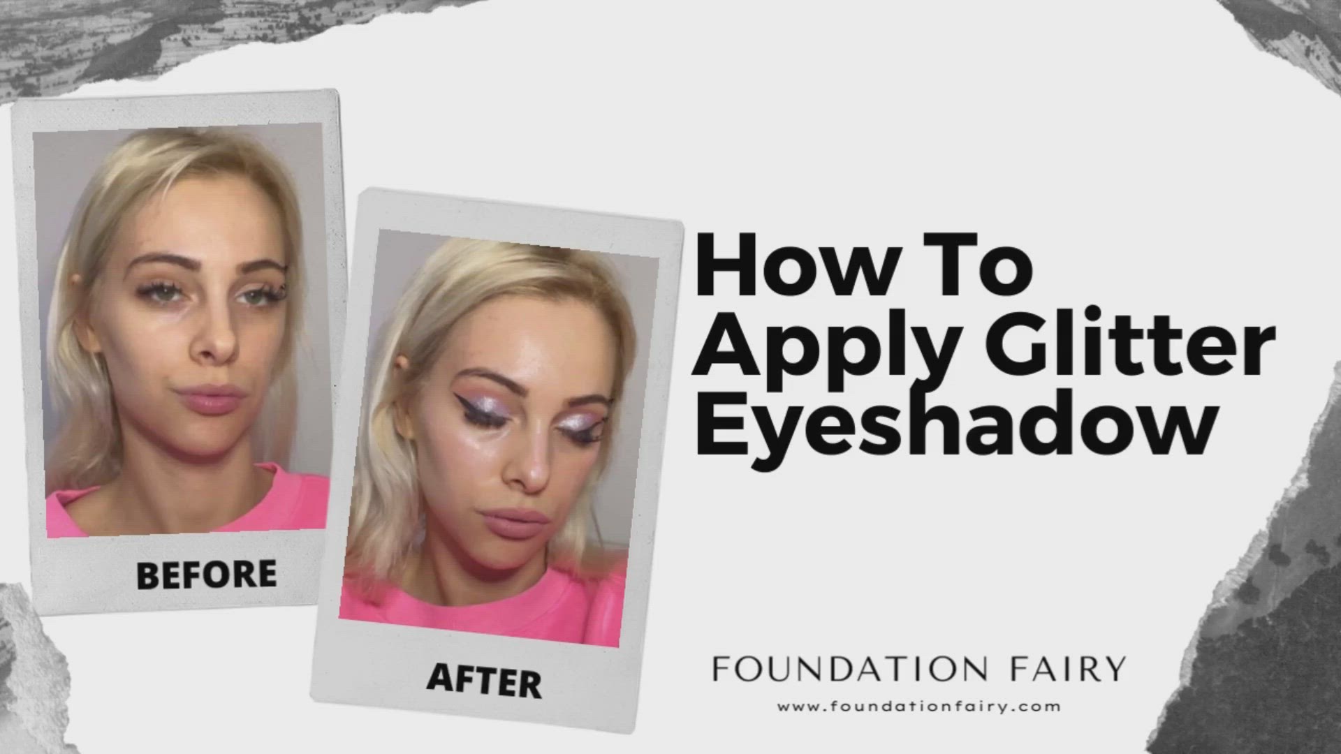 Video thumbnail for How to Apply Glitter Eyeshadow