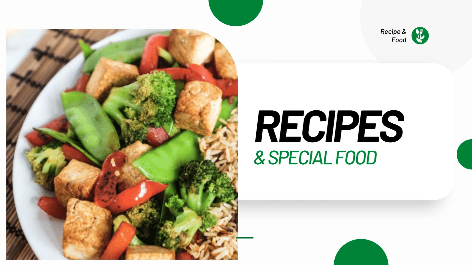 'Video thumbnail for Healthy Tofu stir-fry with mixed veggies and brown rice Recipe'