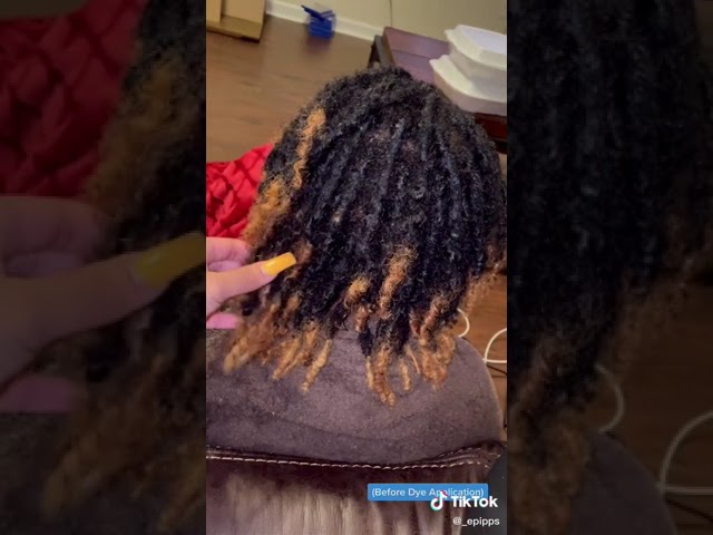 'Video thumbnail for Dying Dreadlocks - How-To's #shorts #dreadlocks #ticktoks'