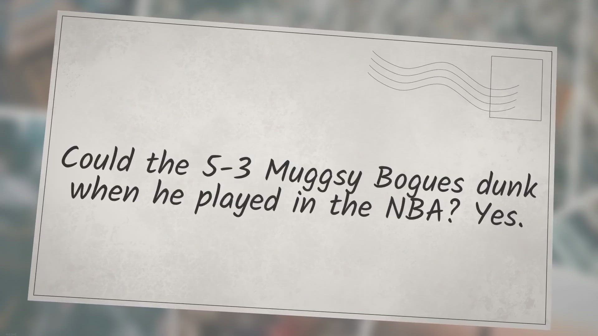 Video thumbnail for Could the 5-3 Muggsy Bogues dunk when he played in the NBA? Yes.