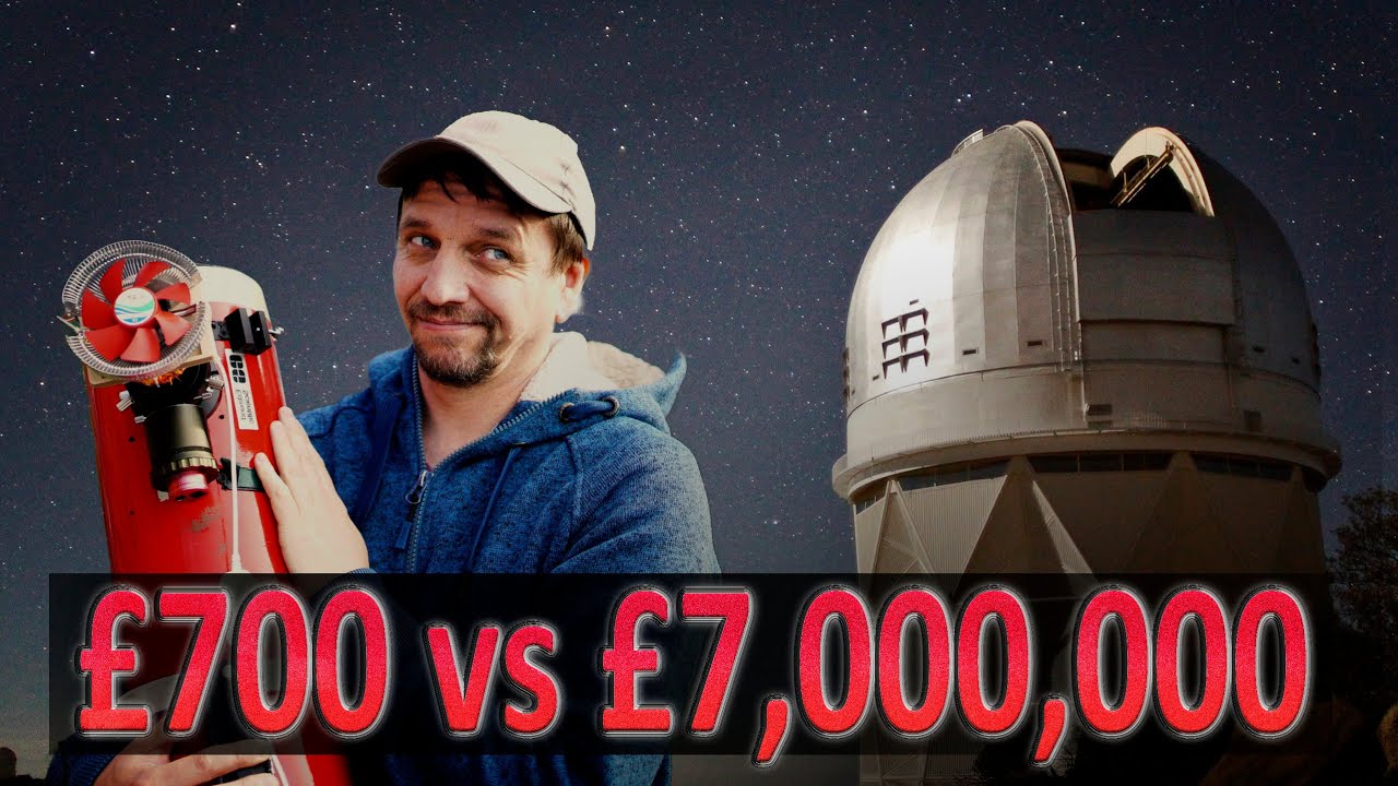 'Video thumbnail for £700 vs £7,000,000: Astrophotography Shoot Out'