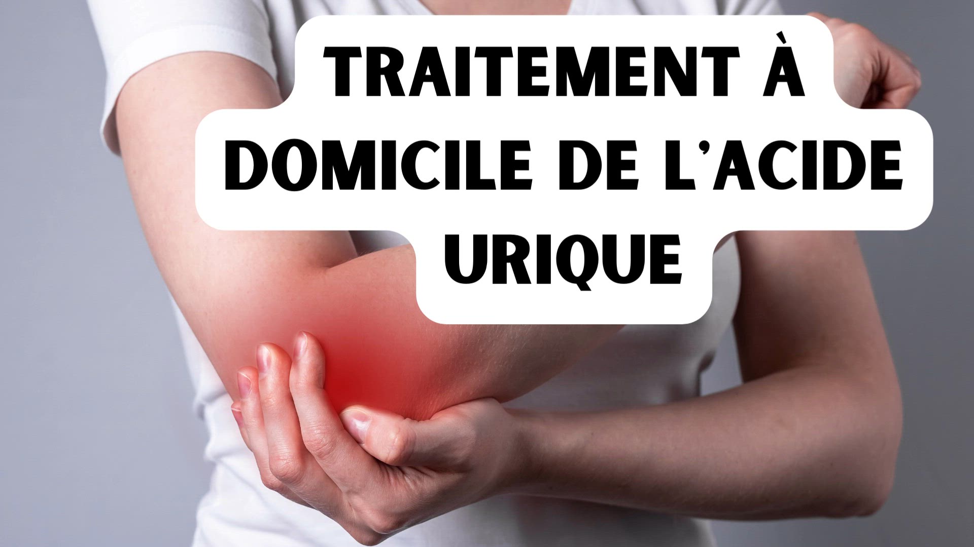 'Video thumbnail for Traitement à domicile de l'acide urique'