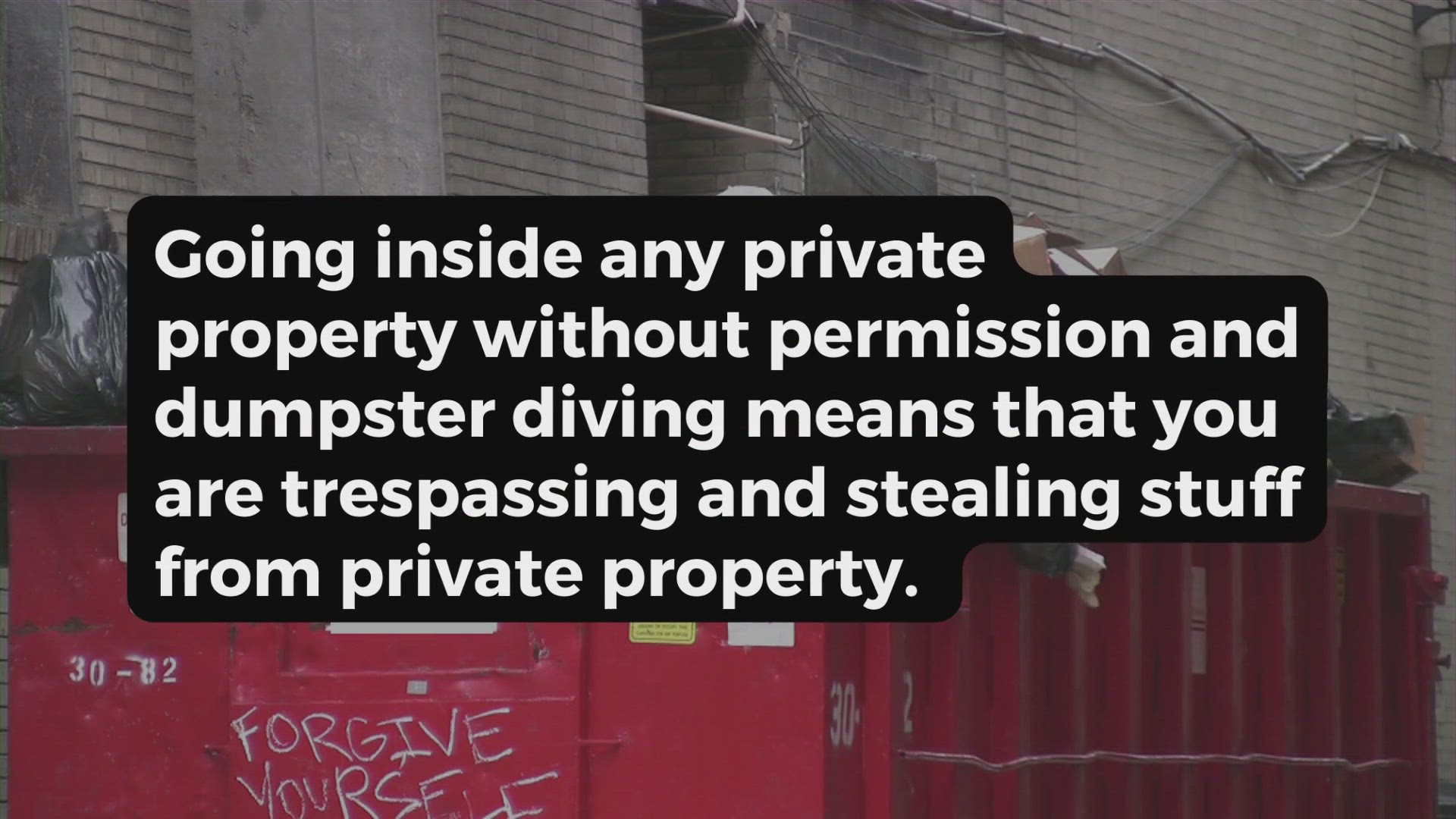 Video thumbnail for Dumpster Diving in Minnesota