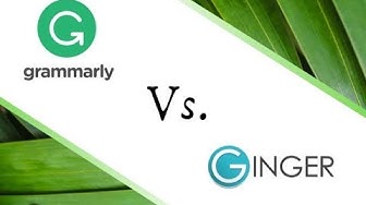 Video thumbnail for Grammarly VS. Ginger - (Which One Is Best?)
