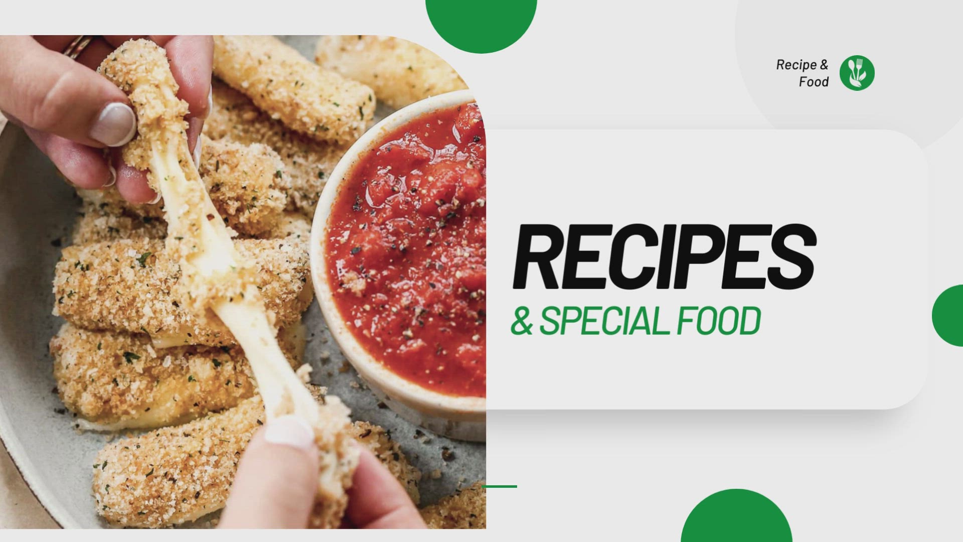 'Video thumbnail for Easy Mozzarella Sticks Recipes'