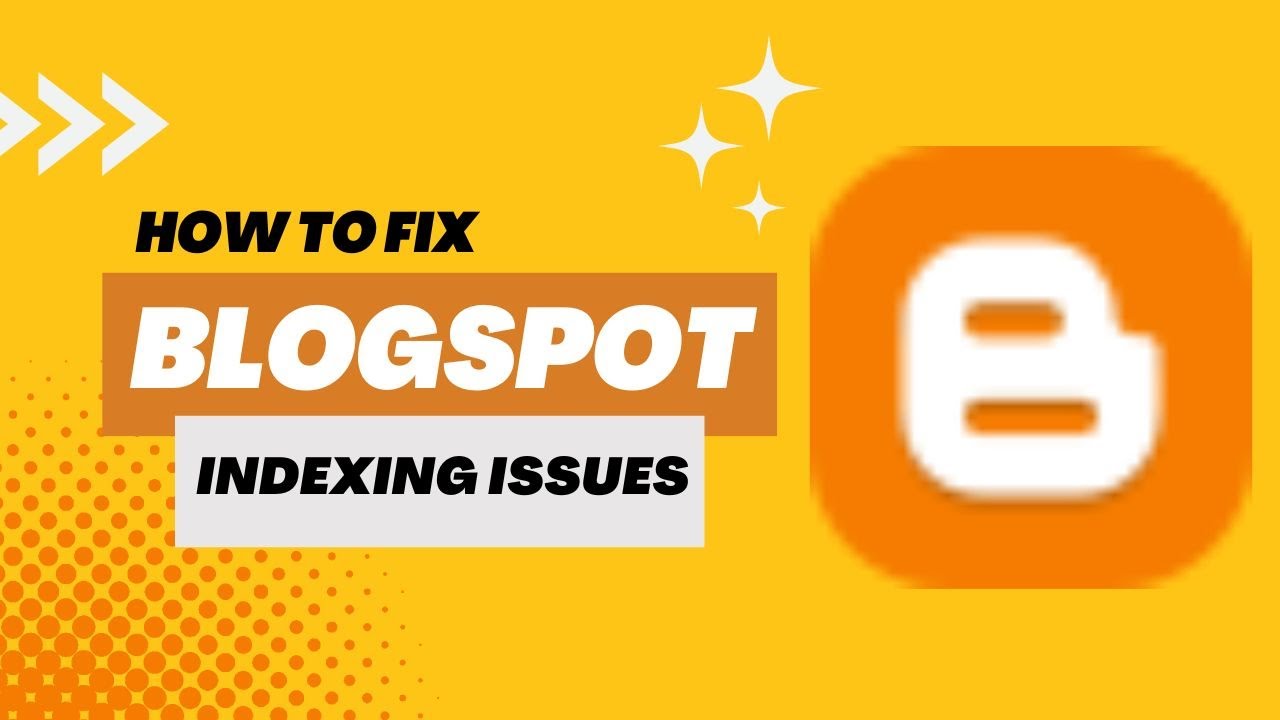 Video thumbnail for SOLVED: How to Fix Blogspot Indexing Issues