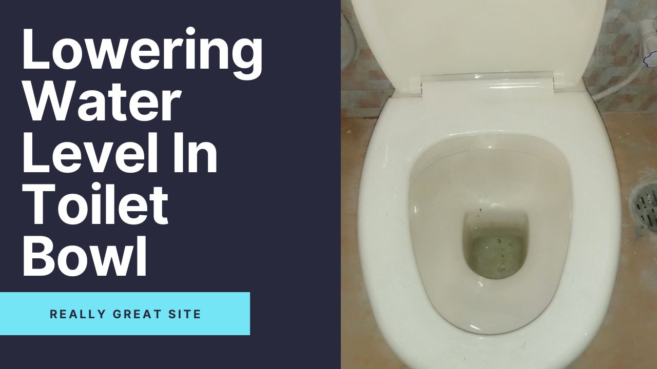 'Video thumbnail for Lowering Water Level In Toilet Bowl(5 Different Techniques)'