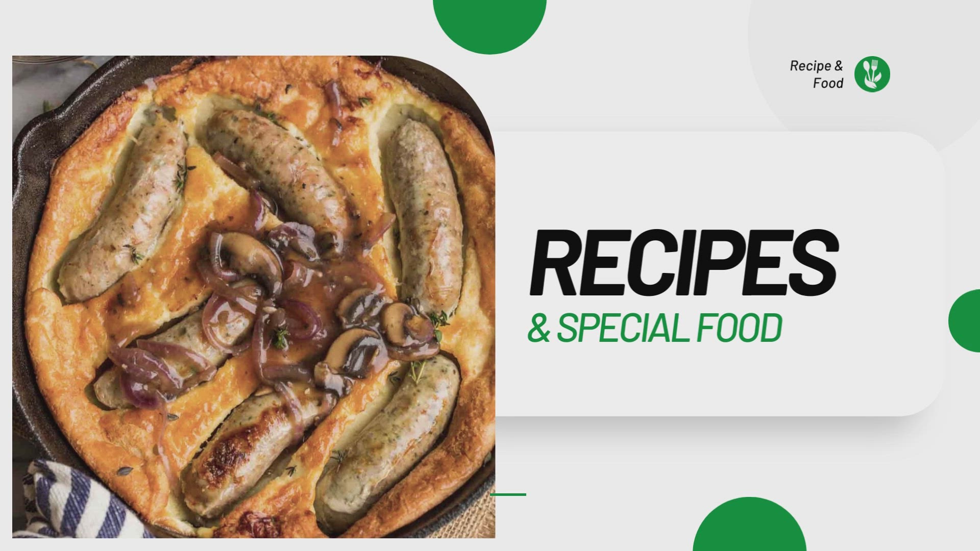 'Video thumbnail for Easy Toad in the Hole Recipes'