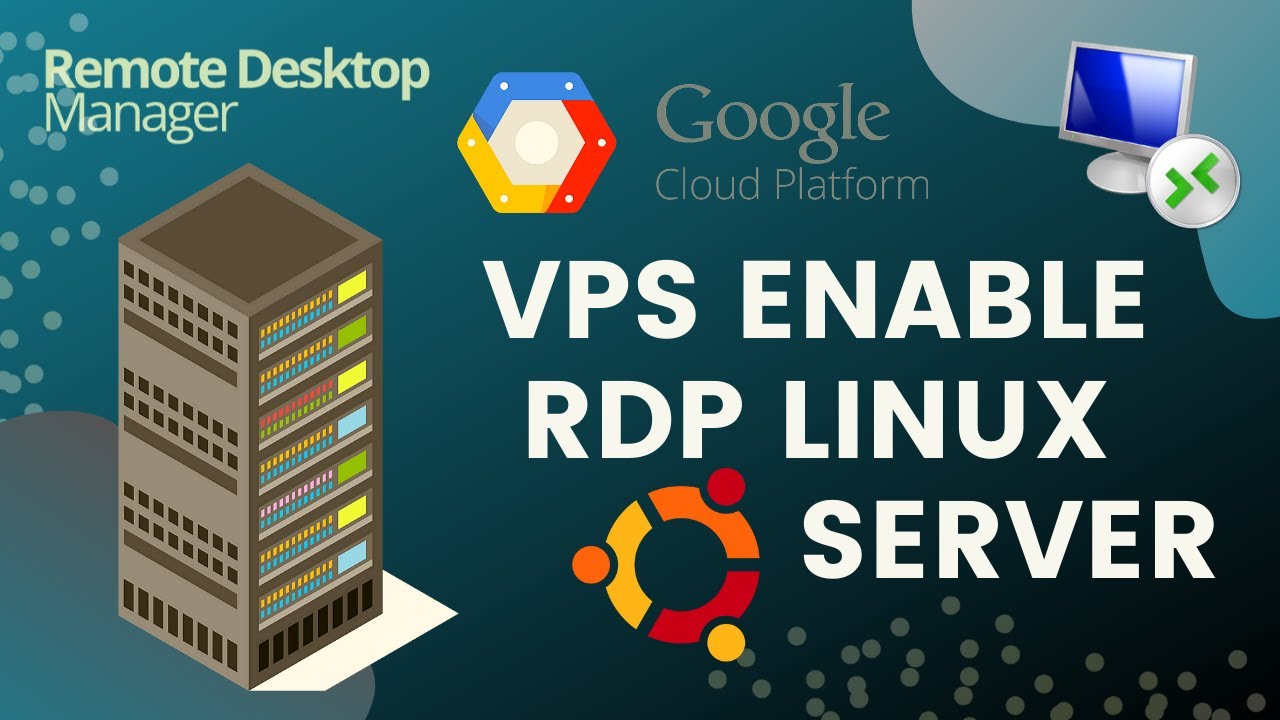 'Video thumbnail for Enable RDP Google Cloud Linux Remote Desktop ↔ RDP Ubuntu Desktop Environment 🖥 For VPS'