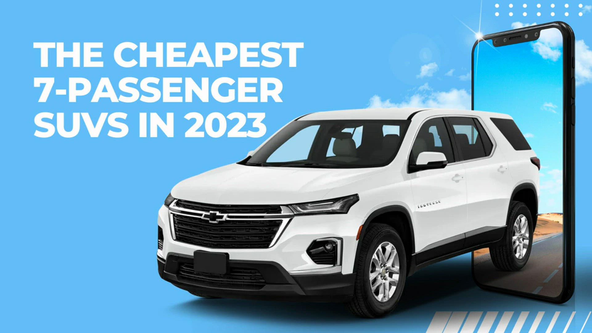 'Video thumbnail for The Cheapest 7-Passenger SUVs in 2023'