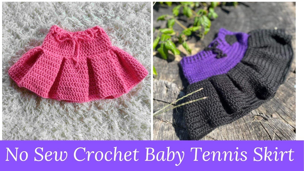 Crochet Tennis Skirt | Free Pattern | toyslab creations