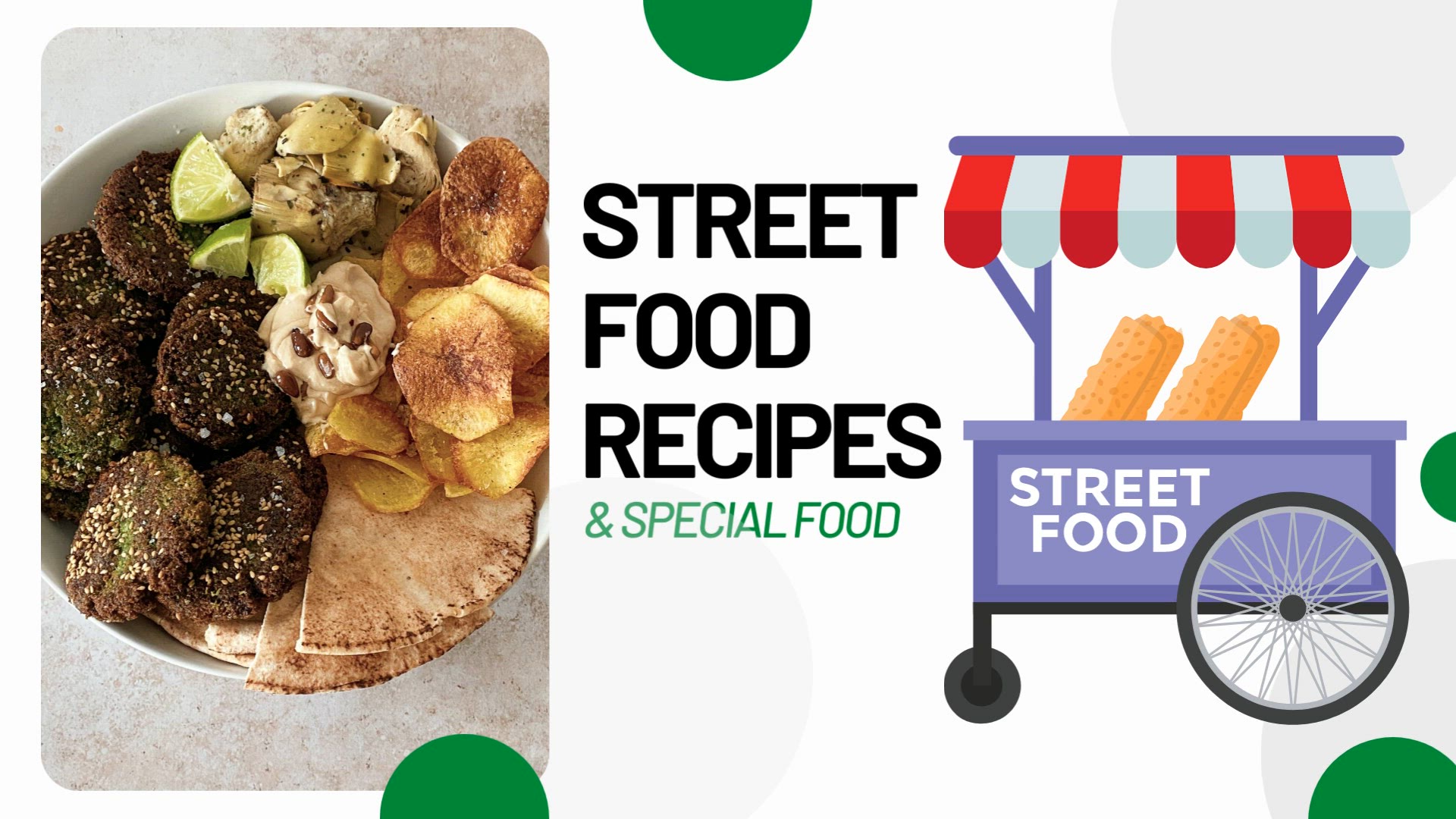 'Video thumbnail for Street Food Recipes - Egyptian Ta'ameya (Falafel)'