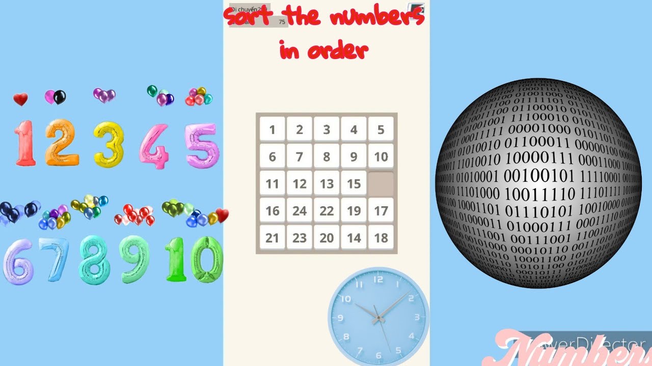 'Video thumbnail for Giải đố iq sắp xếp số theo trật tự #2 | Test Your Brain Power | Vũ Giang Channel'