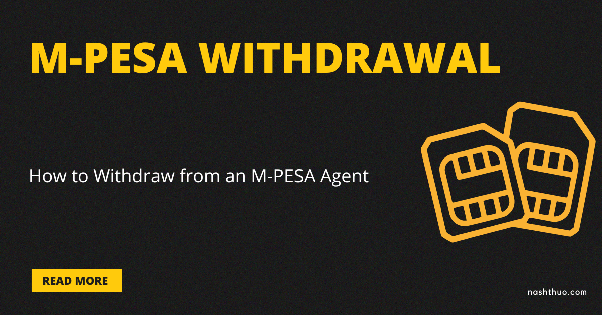 'Video thumbnail for How to withdraw from M-PESA agent'