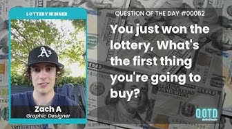 Video thumbnail for If Zach wins the lottery, he's moving to Hawaii. No ifs, ands, or buts!