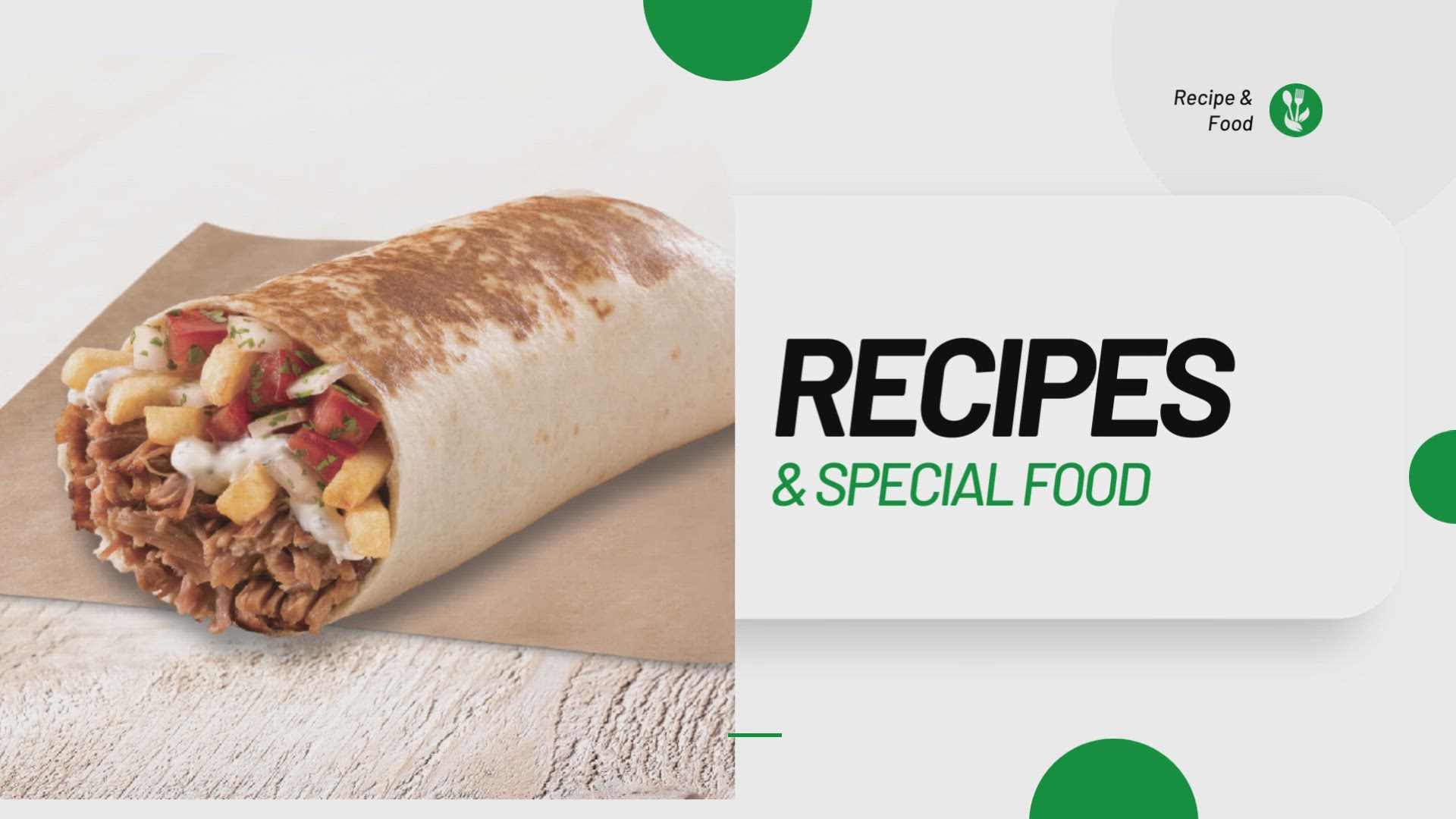 'Video thumbnail for Easy Greek burrito Recipes'