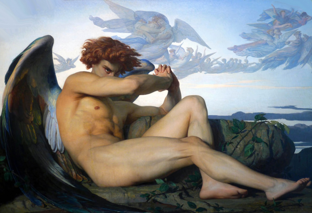 the fallen angel painting alexandre cabanel