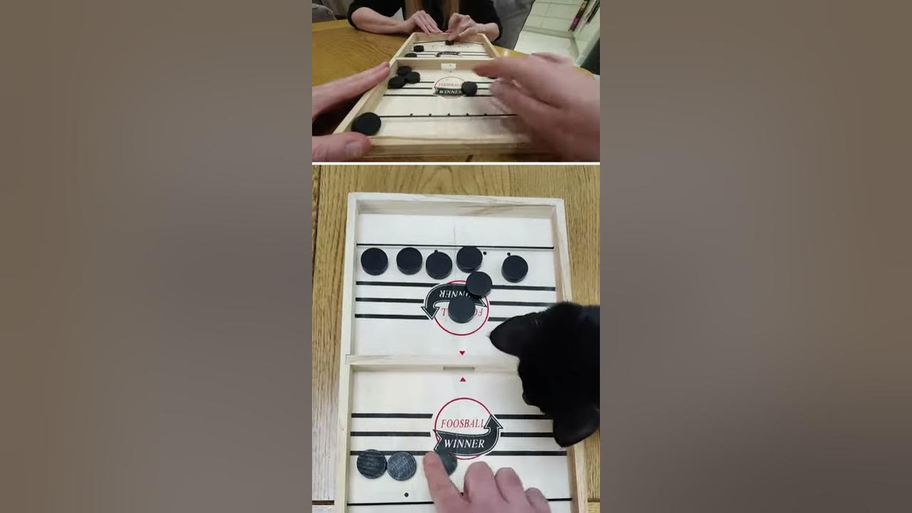 Video thumbnail for This Sling Puck Game is AWESOME! #shorts