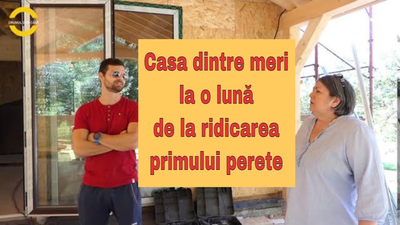 Video thumbnail for Casa dintre meri - La o lună de la ridicarea primului perete - Ep. #4
