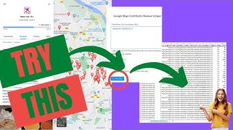 'Video thumbnail for How to Scrape Google Maps Reviews? Avoid Copy And Paste With This Simple Tool!'