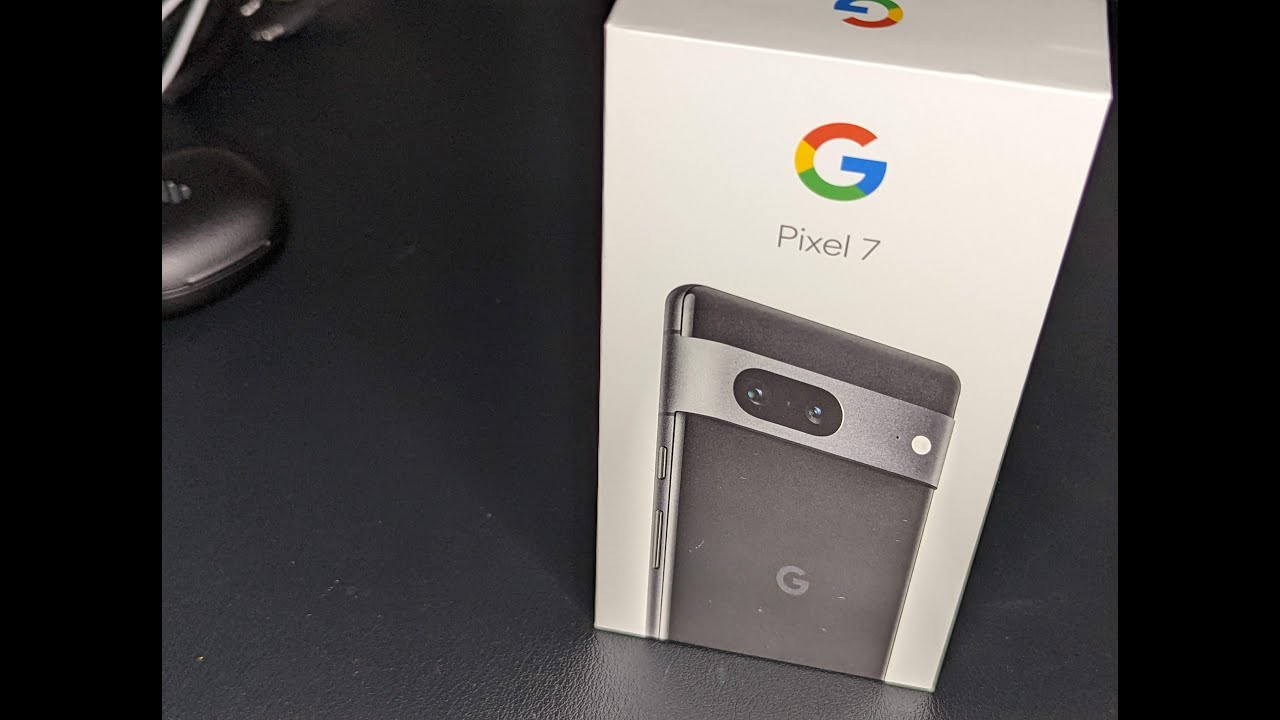 Video thumbnail for Google Pixel 7 Unboxing I Obsidian black Pixel 7 Unboxing