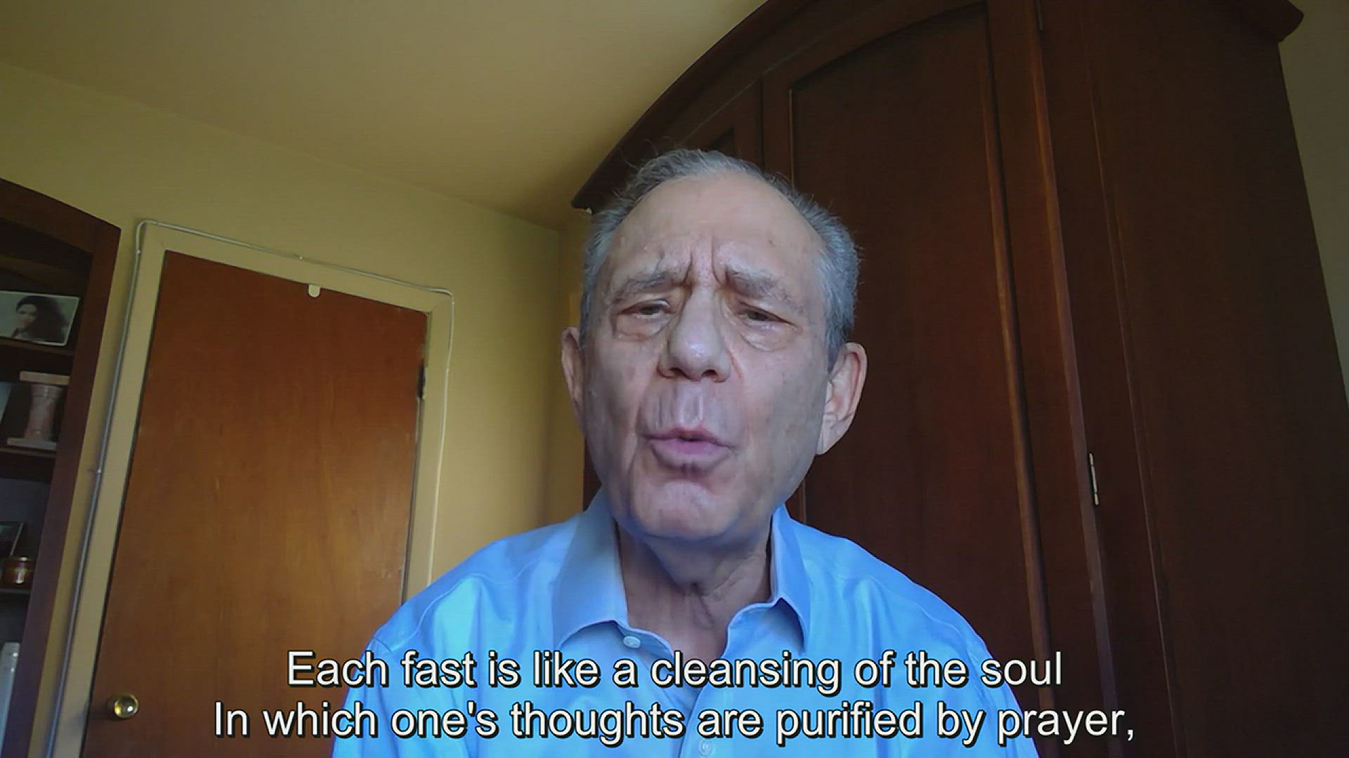 Video thumbnail for Each Fast Is like a Cleansing of the Soul