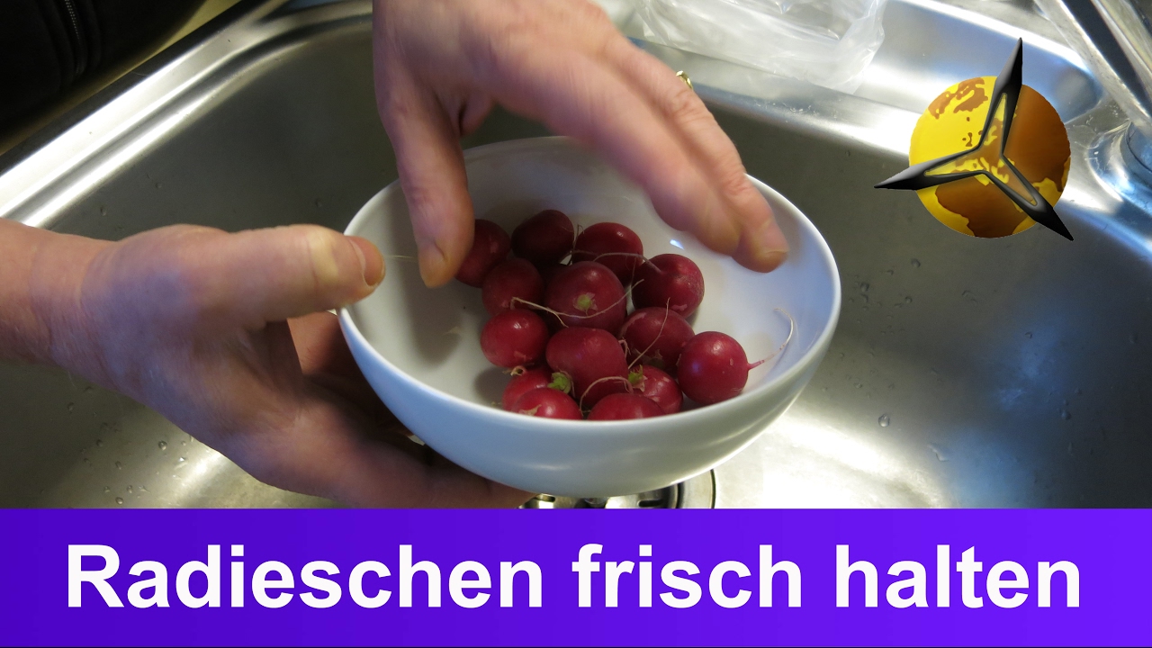 'Video thumbnail for Radieschen lange frisch halten'
