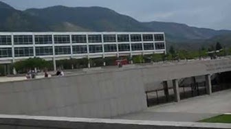 'Video thumbnail for USAF Academy, Quadrangle and Buddhist and Jewish Chapels'
