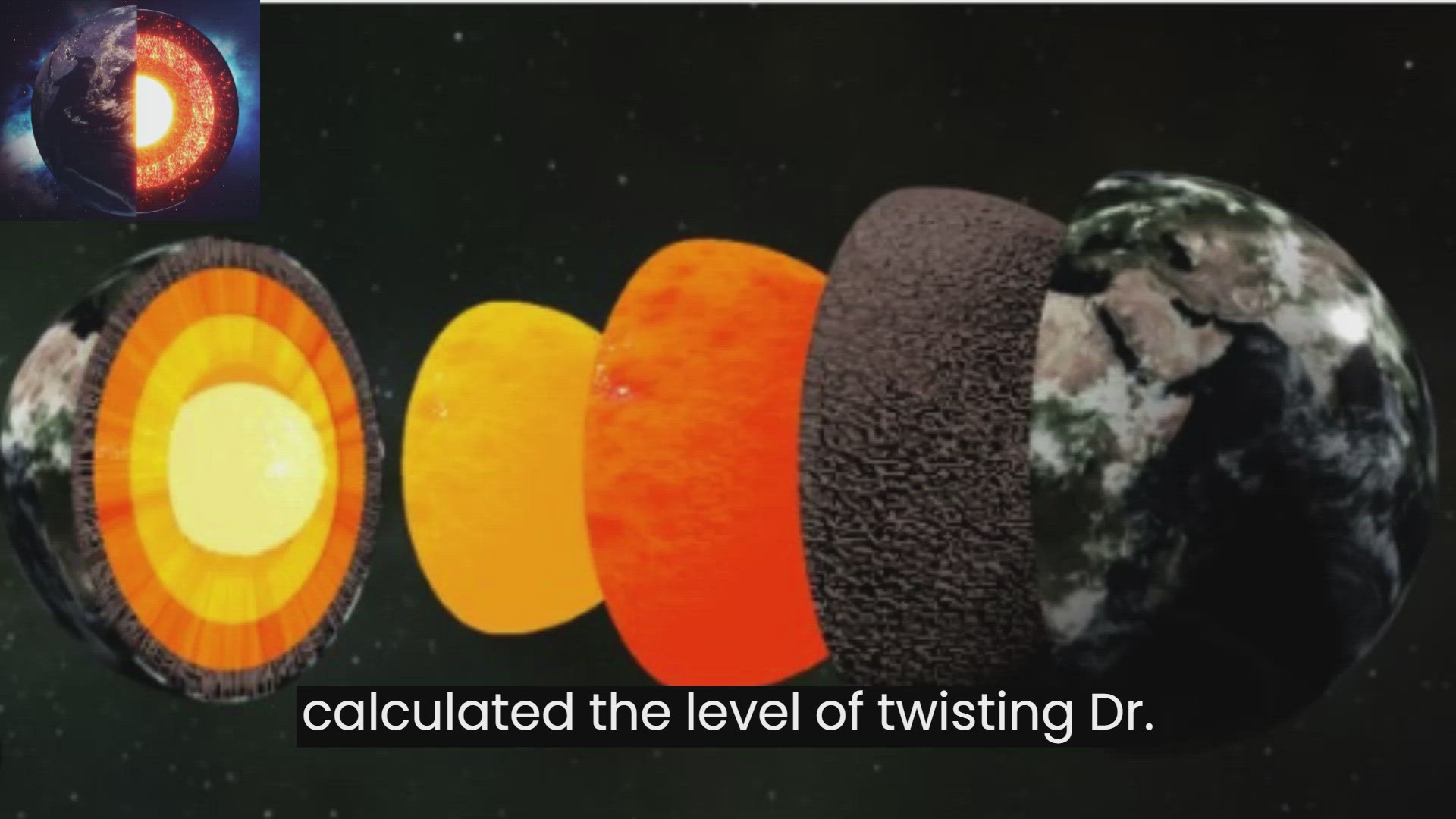 'Video thumbnail for Earth Core: Did Earth core stop spinning?'