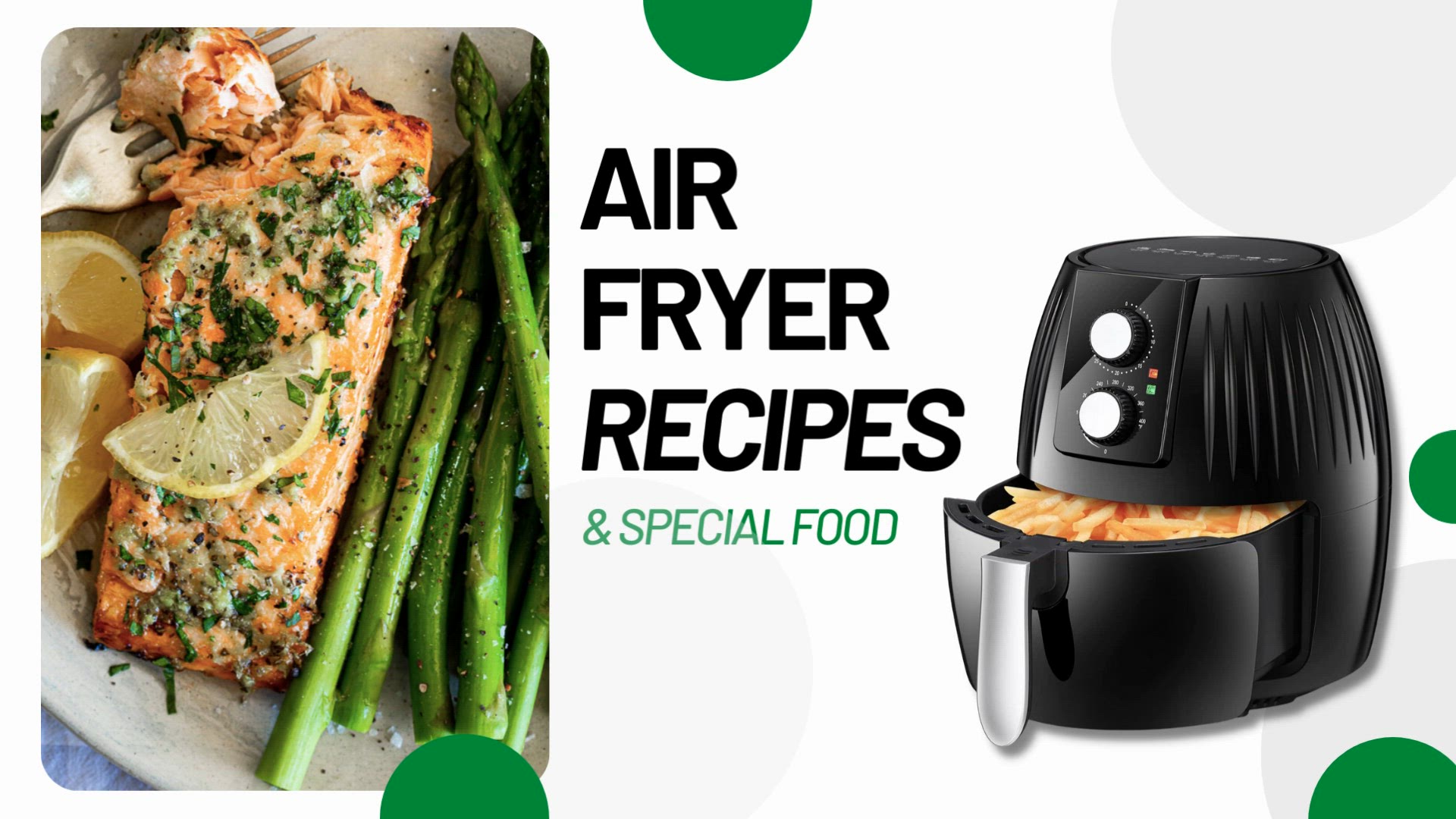 'Video thumbnail for Air Fryer Recipe - Garlic Butter Salmon'