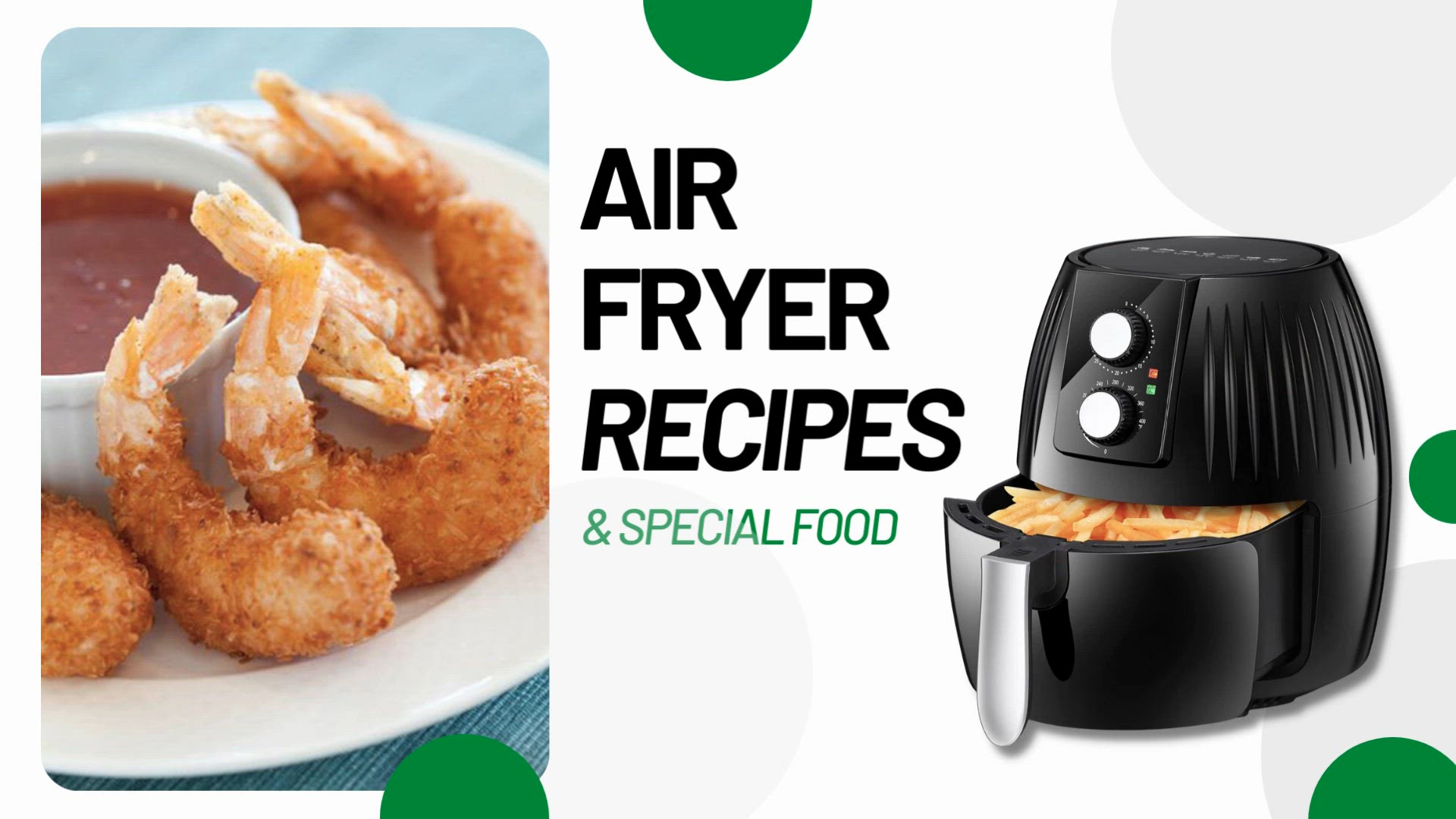 'Video thumbnail for Summer Air Fryer Recipes - Coconut Shrimp'
