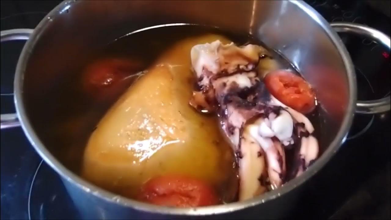 'Video thumbnail for Tintenfisch oder Calamares richtig zubereiten'