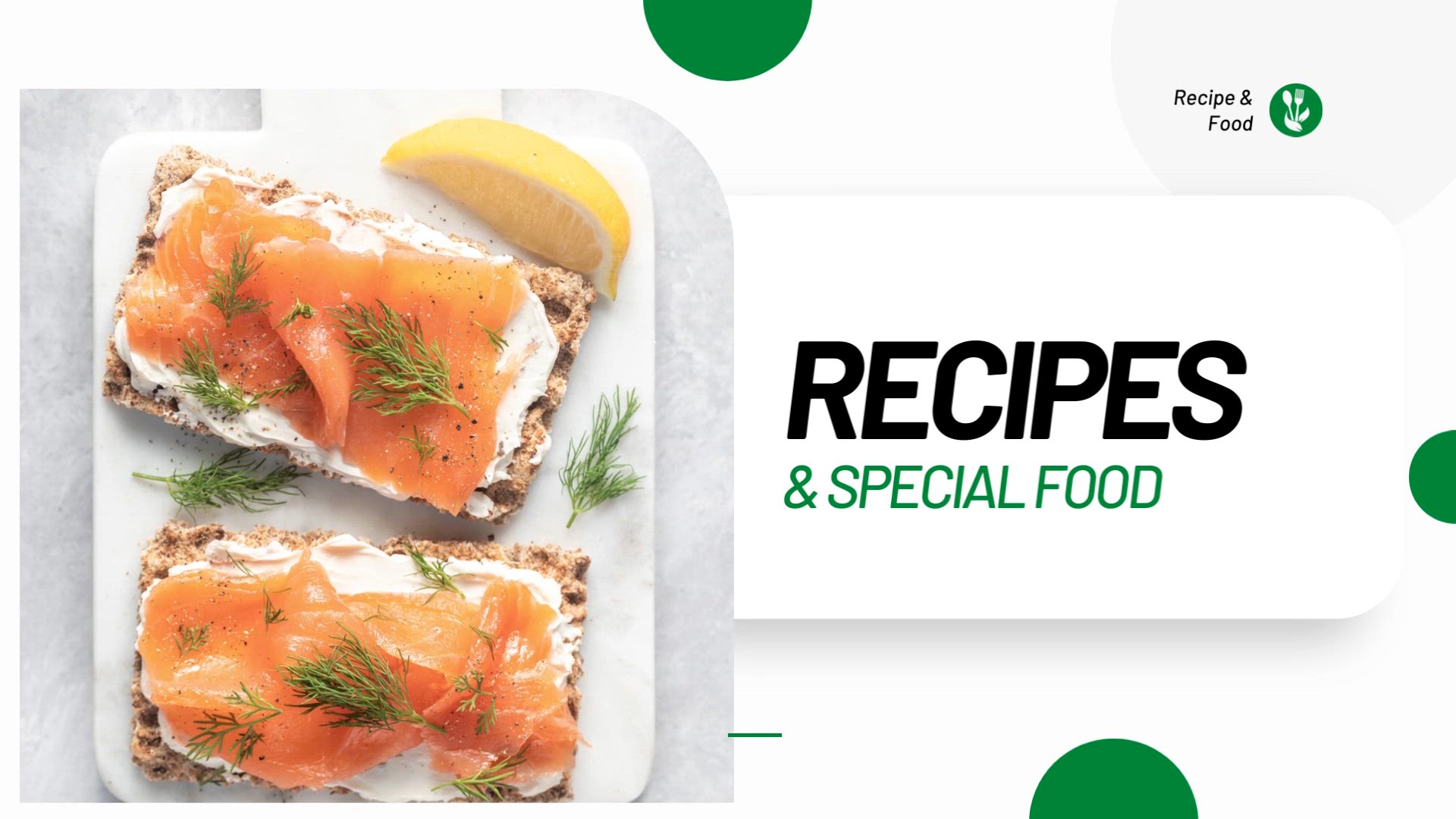 'Video thumbnail for Healthy Smoked salmon with whole grain cracker Recipe'